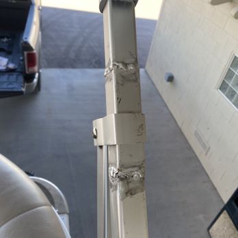 Universal Upholstery - Welds on Bimini frame - Boat Repair Near Me - Fort Mohave, Arizona Universal Upholstery - Welds on Bimini frame - Boat Repair Near Me - Fort Mohave, Arizona