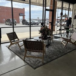 Neat Repeats - Little sitting area for guests or the husbands while their wives shop