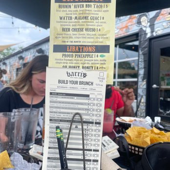 Barrio Tacos - BYO Brunch Menu - Do-It-Yourself Food Near Me - Columbus, Ohio
