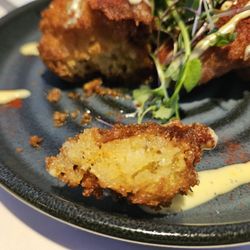 Erie Community College - Lunch from the Culinary Program - hush puppies