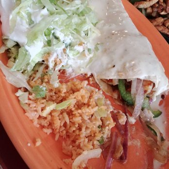 Crazy Mexico Restaurant - Shrimp burrito half of it. - New American Near Me - Burlington, North Carolina Crazy Mexico Restaurant - Shrimp burrito half of it. - New American Near Me - Burlington, North Carolina