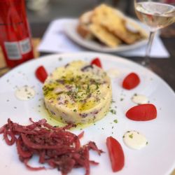 Locanda Tortuga - Octopus with potato and the pickled red onion was perfect