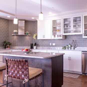 Martina Lipperini Design - New backsplash that elevates the kitchen design            at The Scarlett Place, Baltimore - Interior Design Near Me