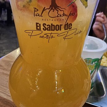 Pal Campo Restaurant - Carafe of Sangria (Passion Fruit) - Latin American Near Me - Orlando, Florida Pal Campo Restaurant - Carafe of Sangria (Passion Fruit) - Latin American Near Me - Orlando, Florida