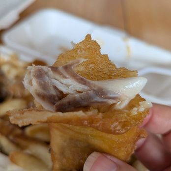 Nikos Place - Inside fried fish - Canadian (New) Near Me - Niagara Falls, Ontario