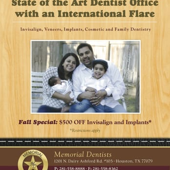 Memorial Dentists - General Dentistry Near Me - Houston, Texas