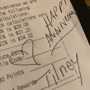 Shaw's Crab House - sweet gesture! thank you Tileny - Seafood Near Me - Chicago, Illinois Shaw's Crab House - sweet gesture! thank you Tileny - Seafood Near Me - Chicago, Illinois