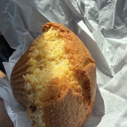 Big beautiful corn muffin