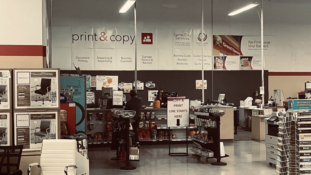 OFFICE DEPOT Updated September 2024 12 Photos 1111 Geronimo Dr
