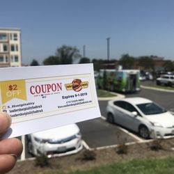 Southern Hospitality - The business card is the coupon!