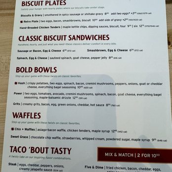 Maple Street Biscuit Company - Menu - Breakfast & Brunch Near Me - Mansfield, Texas