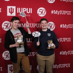 Elevate Booth - 360 Time Freeze Photobooth at IUPUI's 50th Birthday!