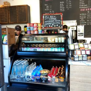 Blk Dot Coffee - Neat and organized ordering counter with drinks like guava, water and ginger beer just to name a few! - Coffee & Tea Near Me - Irvine, California Blk Dot Coffee - Neat and organized ordering counter with drinks like guava, water and ginger beer just to name a few! - Coffee & Tea Near Me - Irvine, California