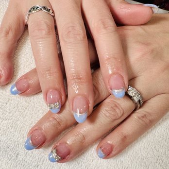 Bella's Nail Salon - Even better than I'd envisioned when I described what I wanted for my wintry French mani - Nail Salons Near Me - Morrisville, North Carolina Bella's Nail Salon - Even better than I'd envisioned when I described what I wanted for my wintry French mani - Nail Salons Near Me - Morrisville, North Carolina
