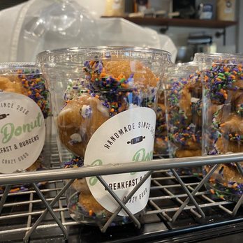 Joe Donut - Little cups of cuteness...these teensy-tinies are all dressed up for Halloween! - Donuts Near Me - Glenview, Illinois