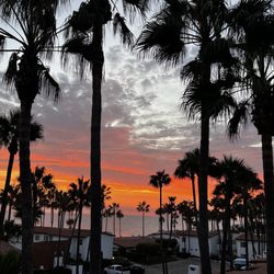 La Paloma Beach & Tennis Club - Sunset from 2nd floor balcony of room 58