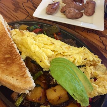 Pangea Cafe - Roots breakfast with a side of banger. - Cafes Near Me - Waconia, Minnesota Pangea Cafe - Roots breakfast with a side of banger. - Cafes Near Me - Waconia, Minnesota