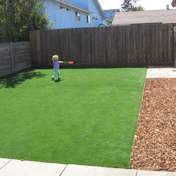 Evergreen Landscaping - Artificial turf, bark and pavers. - Landscaping Near Me - Pismo Beach, California