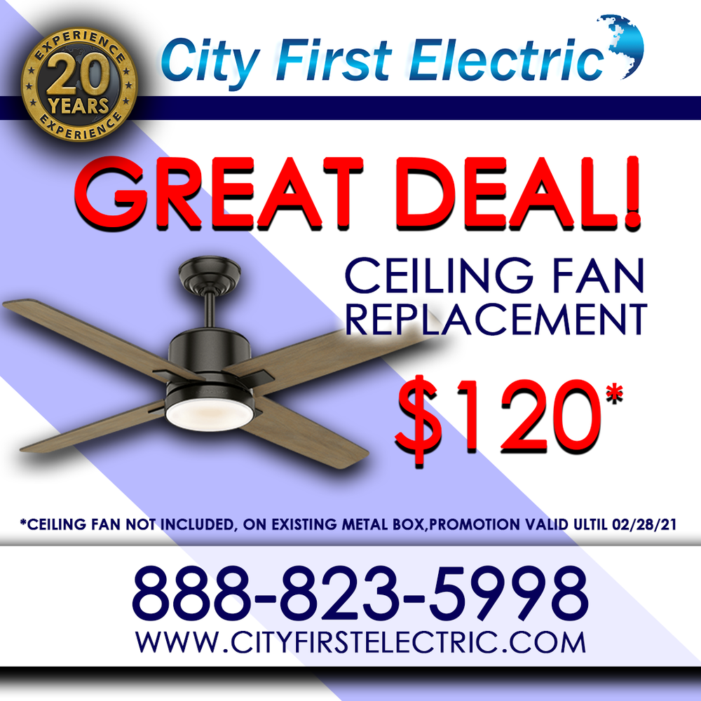 Slide of City First Electric