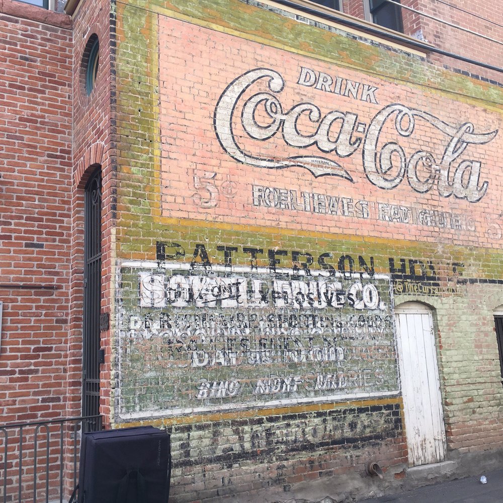 SteamPlant Event Center - one of many cool ghost signs - Performing Arts Near Me - Salida, Colorado