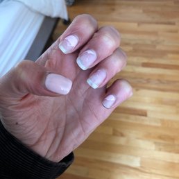 gel just rips off. hasn't even been a week.
