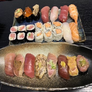 Sushi Ryusei - To go order that we plated at home. - Sushi Bars Near Me - New York, New York Sushi Ryusei - To go order that we plated at home. - Sushi Bars Near Me - New York, New York