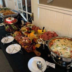The Legends Grille - Chicken tenders, fries, charcuterie board, meatballs in marinara with cheese - catering event