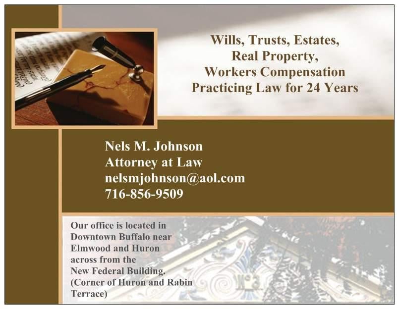 Nels M Johnson - disability attorney in Buffalo, NY