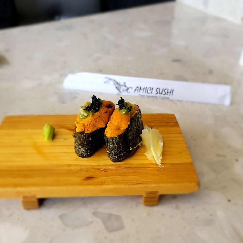 Amici Sushi - Uni - Sushi Bars Near Me - Lathrop, California Amici Sushi - Uni - Sushi Bars Near Me - Lathrop, California