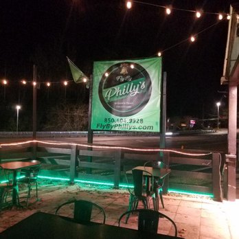 FlyBy Philly’s - Outdoor seating - Cheesesteaks Near Me - Tallahassee, Florida FlyBy Philly’s - Outdoor seating - Cheesesteaks Near Me - Tallahassee, Florida
