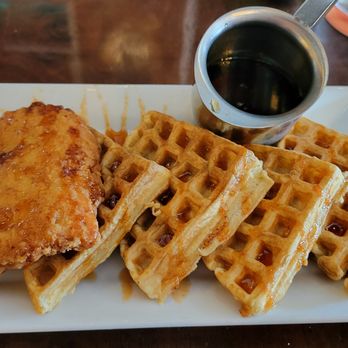 BREW'd Craft Pub - Chicken and waffles! Some of the best on island! - Gastropubs Near Me - Honolulu, Hawaii
