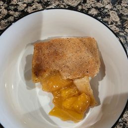 Peach cobbler Peach cobbler