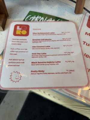 Menu photo 2 LORO Beaverton, OR