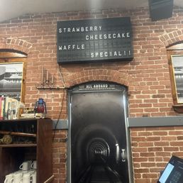 Kitchen w/ rotating specials above