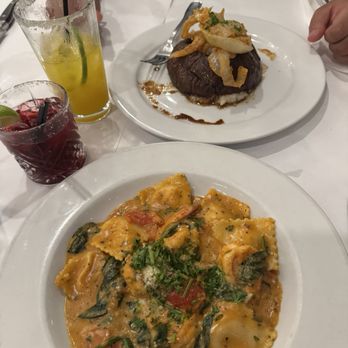 Bella Siena - Lobster Ravioli, Hibiscus Margarita, Teriyaki Skirt steak, Mango Spritz - Italian Near Me - Benicia, California Bella Siena - Lobster Ravioli, Hibiscus Margarita, Teriyaki Skirt steak, Mango Spritz - Italian Near Me - Benicia, California