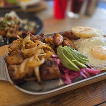 Escala - Chicarron plate - Colombian Near Me - Los Angeles, California