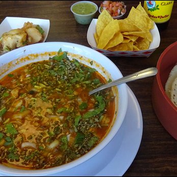 Taqueria Guadalajara - I added diced cilantro, diced white onion and Mexican oregano to enhance my delicious bowl of menudo. - Mexican Near Me - Antelope, California Taqueria Guadalajara - I added diced cilantro, diced white onion and Mexican oregano to enhance my delicious bowl of menudo. - Mexican Near Me - Antelope, California