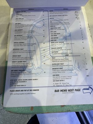 Menu photo 4 Surfish Bondi Beach, NSW