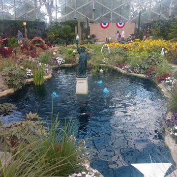 Mitchell Park Domes - The patriotic dome which is the last dome - Parks Near Me - Milwaukee, Wisconsin