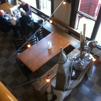 M Market - 2nd floor balcony is great for a work an lunch combo - Coffee & Tea Near Me - Nashville, Tennessee