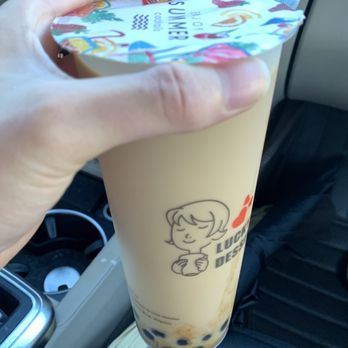 Lucky Tea - Brown Sugar Milk Green Tea - Coffee & Tea Near Me - Santa Clara, California Lucky Tea - Brown Sugar Milk Green Tea - Coffee & Tea Near Me - Santa Clara, California