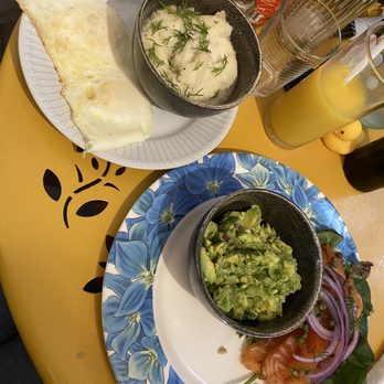 Magnolia Cafe - Lox and Eggs with mash potatoes and a lot of guac! - Coffee & Tea Near Me - Fort Lauderdale, Florida Magnolia Cafe - Lox and Eggs with mash potatoes and a lot of guac! - Coffee & Tea Near Me - Fort Lauderdale, Florida