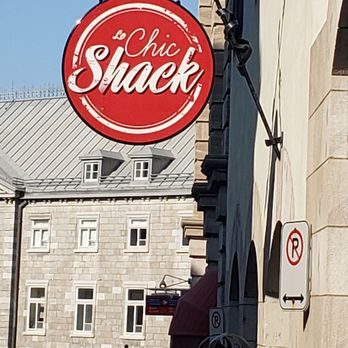 Le Chic Shack - a sign on a building - Burgers Near Me - Quebec City, Quebec Le Chic Shack - a sign on a building - Burgers Near Me - Quebec City, Quebec