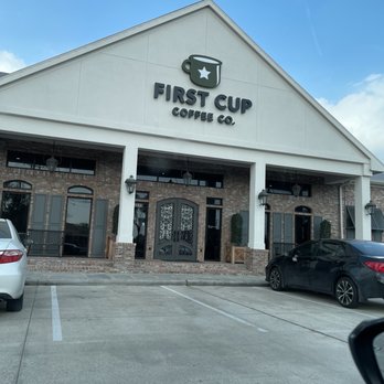 First Cup Coffee - Outside look - Coffee Roasteries Near Me - Pearland, Texas