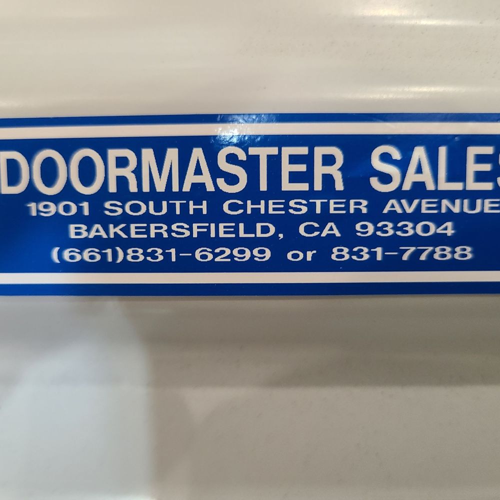 Doormaster Sales - They've been around for decades. Highly recommend them. - Garage Door Services Near Me - Bakersfield, California