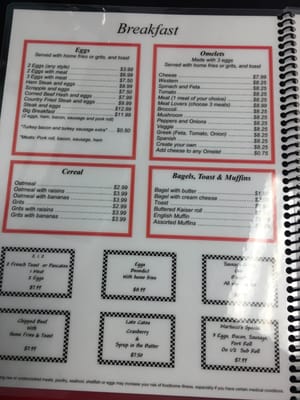 Menu photo 6 Martucci's Flashback Diner Manchester Township, NJ