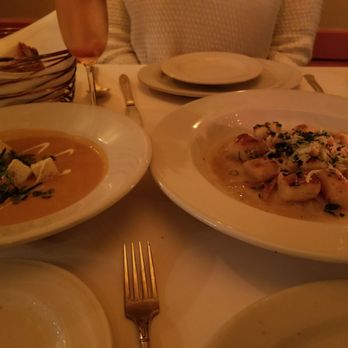 Frascati - Lobster Bisque and Russet Potato Gnocchi - Italian Near Me - San Francisco, California Frascati - Lobster Bisque and Russet Potato Gnocchi - Italian Near Me - San Francisco, California