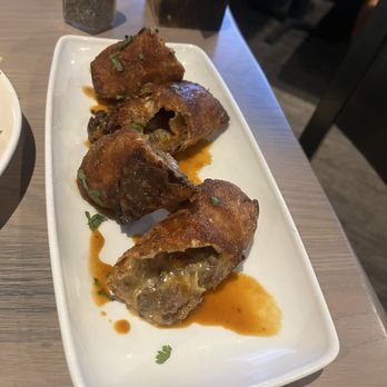 Firebirds Wood Fired Grill - Philly Cheesesteak Egg Rolls! - Seafood Near Me - Chandler, Arizona Firebirds Wood Fired Grill - Philly Cheesesteak Egg Rolls! - Seafood Near Me - Chandler, Arizona