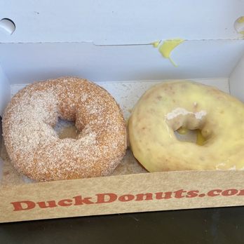 Duck Donuts - Lemon & cinnamon sugar on National donut day - Donuts Near Me - Irvine, California Duck Donuts - Lemon & cinnamon sugar on National donut day - Donuts Near Me - Irvine, California