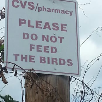CVS Pharmacy - Parking lot sign - Drugstores Near Me - Glen Oaks, New York